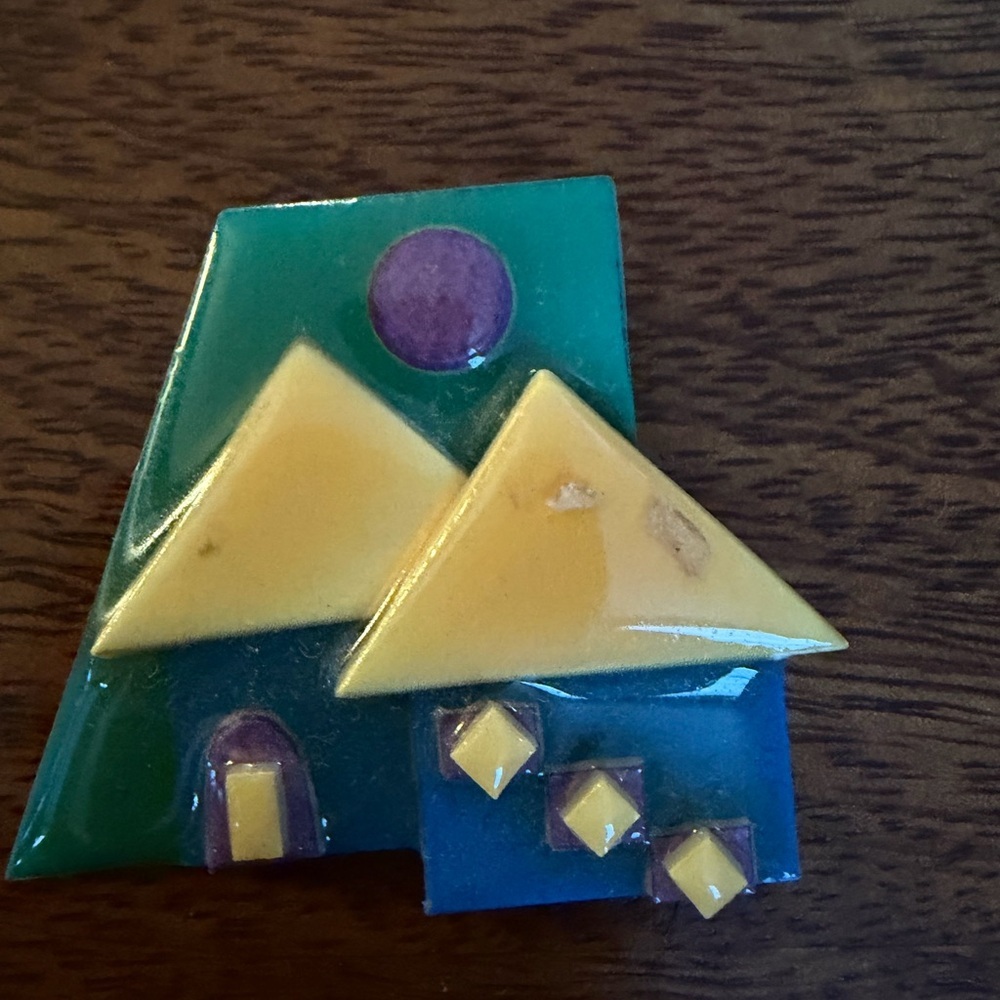 Vintage 90s house pins by Lucinda